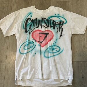 Gymshark Lift Miami Spray Paint Graphic T-Shirt